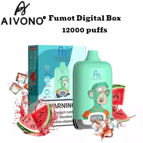 RandM Fumot Digital Box 12000 Puffs Watermelon Ice
