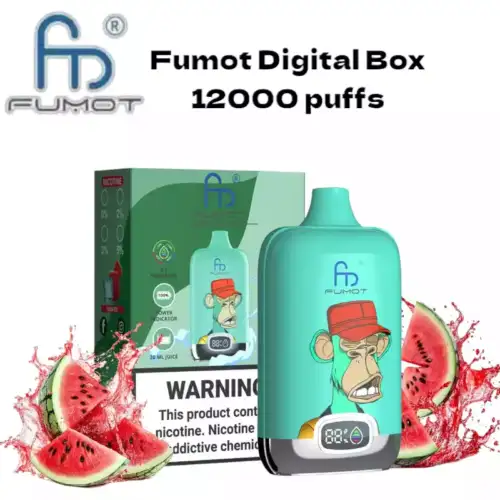 RandM Fumot Digital Box 12000 Puffs – Lush Ice