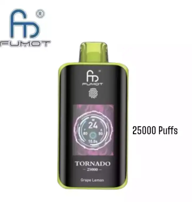 RandM Fumot Tornado 25000 puffs Touchscreen Disposable Vape