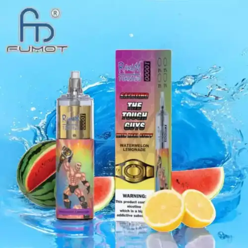 RandM Tornado 10000 puffs RGB-Vape mit Mesh Coil, Disposable Vape