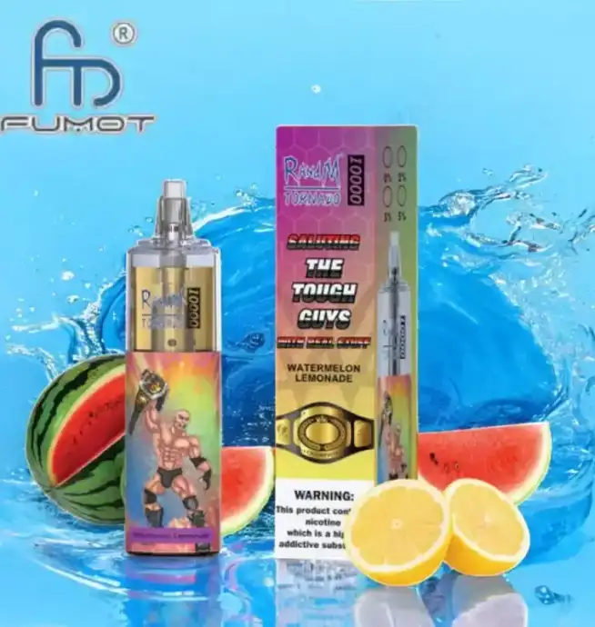 RandM Tornado 10000 puffs RGB-Vape mit Mesh Coil, Disposable Vape