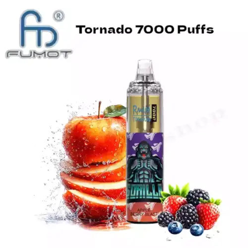  RandM Tornado 7000 Puffs Apple Berry Blast Disposable Vape