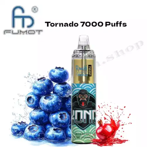 RandM Tornado 7000 Puffs Blueberry Pomegranate