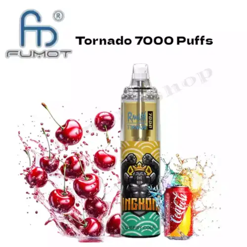 RandM Tornado 7000 Puffs Cherry Cola Disposable Vape