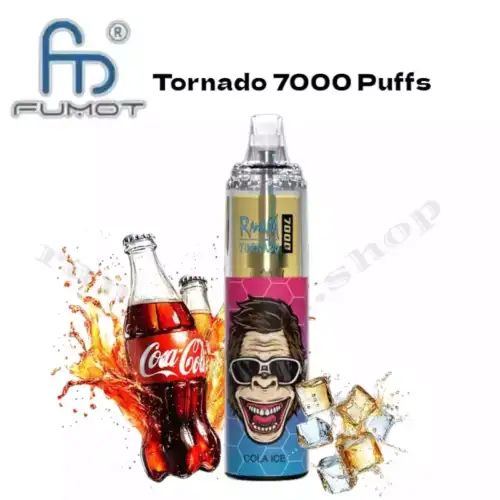 RandM Tornado 7000 Puffs Cola Ice