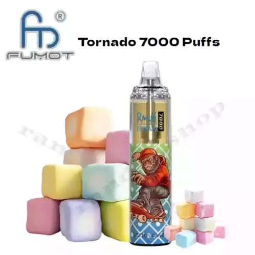 RandM Tornado 7000 Puffs Cotton Candy