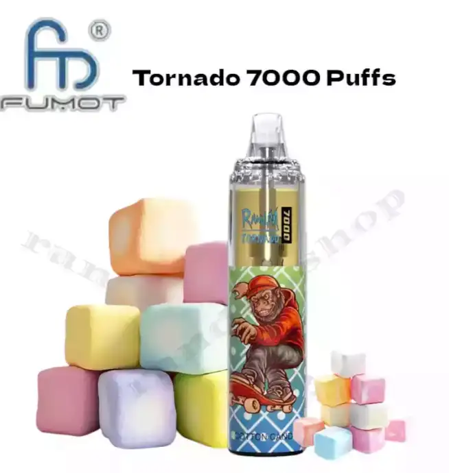 RandM Tornado 7000 Puffs Cotton Candy