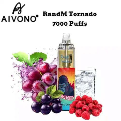 RandM Tornado 7000 Puffs Vimto Crush