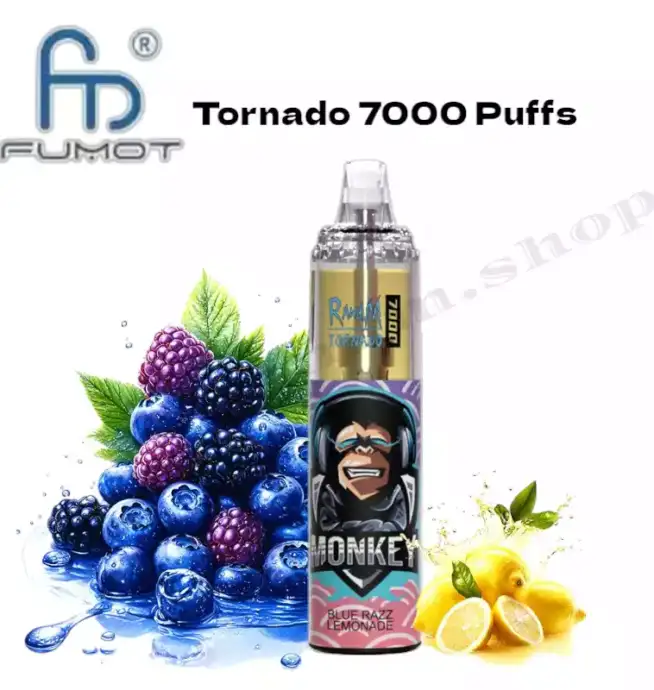 RandM Tornado 7000 puffs –Wiederaufladbare Disposable Vape mit