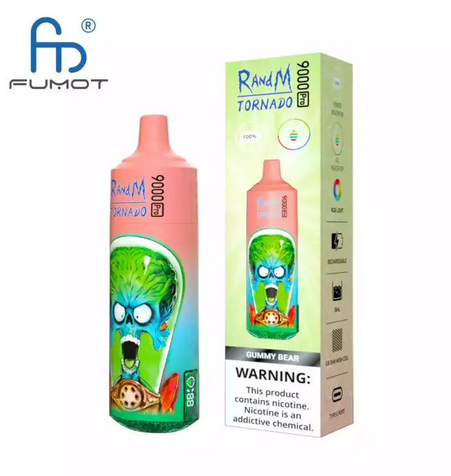 RandM Tornado 9000 Pro Puffs Einweg-Vape mit kräftigen Aromen