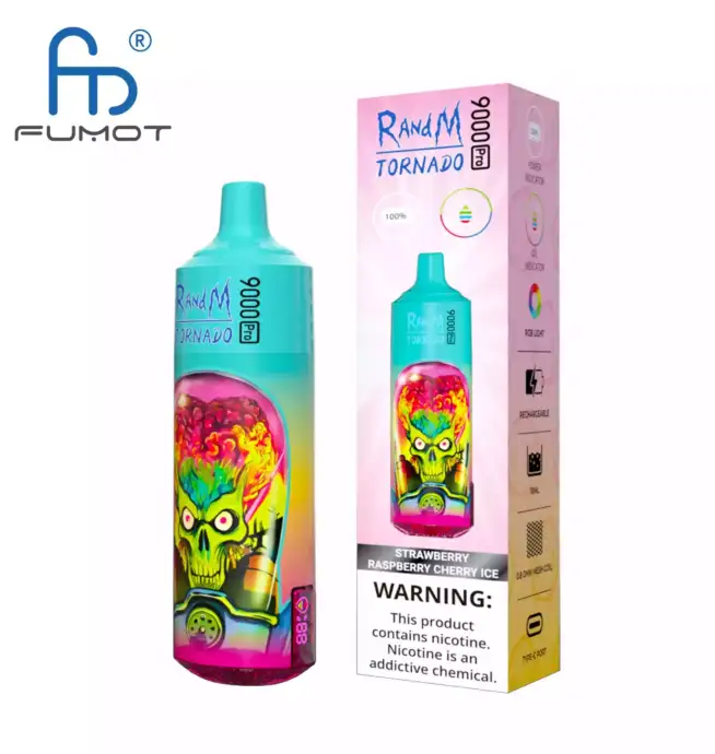RandM Tornado 9000 Pro Puffs Einweg-Vape mit kräftigen Aromen