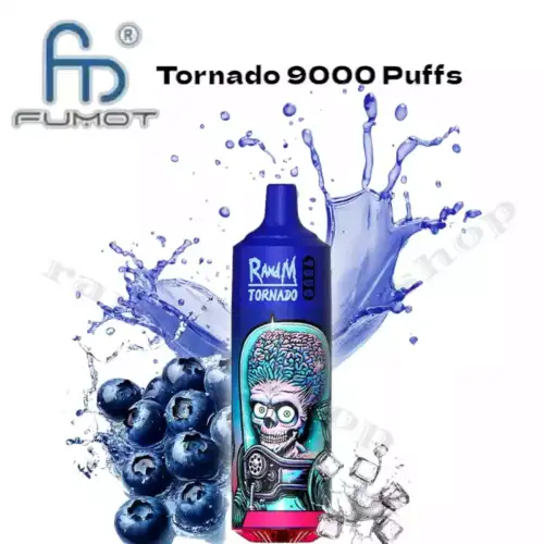 RandM Tornado 9000 Puffs Blueberry Ice