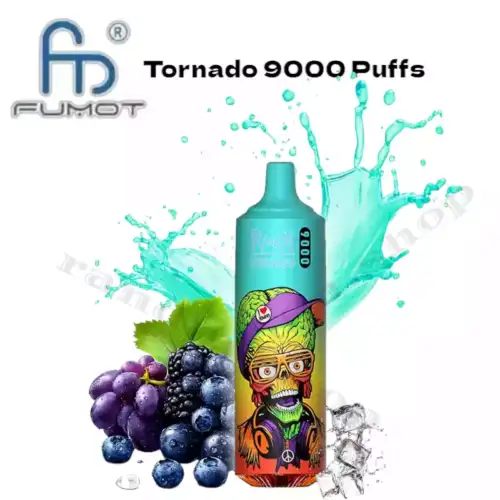 RandM Tornado 9000 Puffs Bluelicious Ice