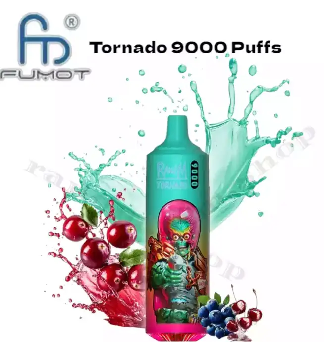 RandM Tornado 9000 Puffs Cherry Berry