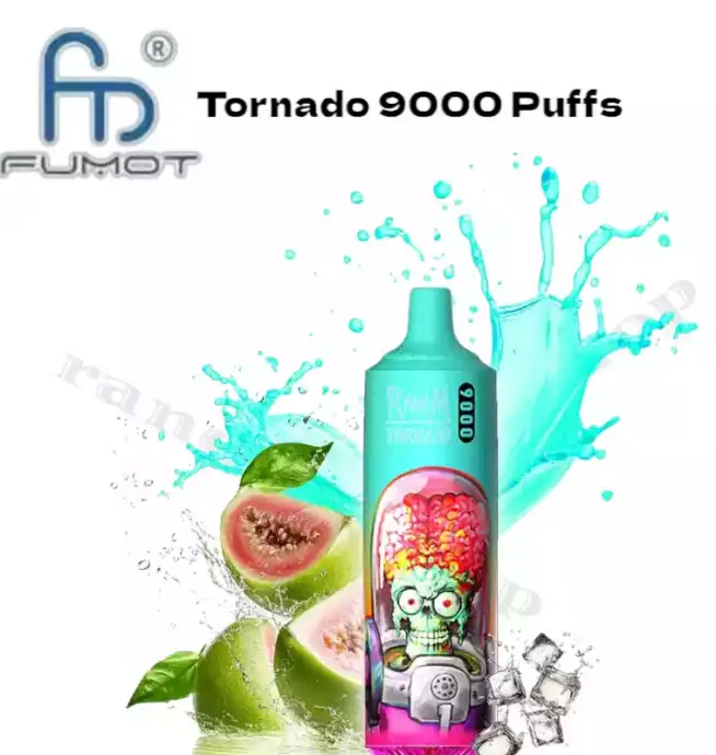  RandM Tornado 9000 Puffs  Guava Ice