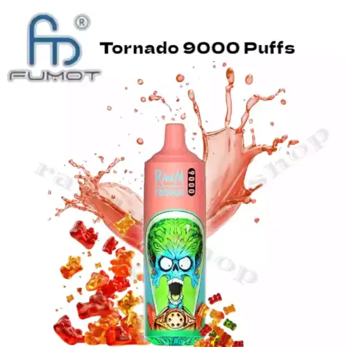 RandM Tornado 9000 Puffs Gummy Bear