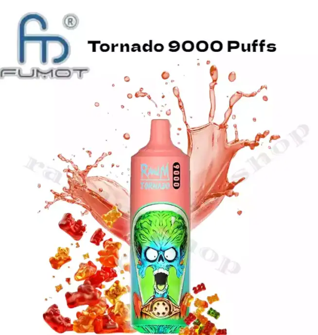RandM Tornado 9000 Puffs Gummy Bear