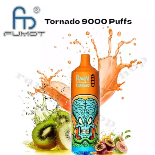 RandM Tornado 9000 Puffs Kiwi Passion Fruit Guava